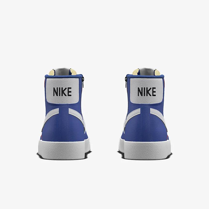 Giày Nike Blazer Mid '77 Unlocked By You Nam Xanh Dương